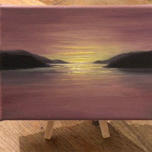 Loch Seaforth 18cm x 13cm